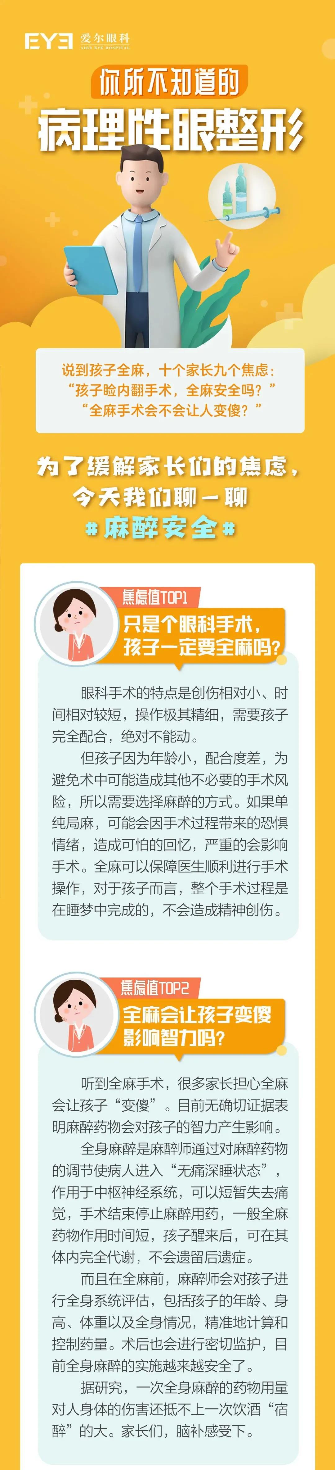 只是眼科手术，孩子一定要全麻吗？插图(1)
