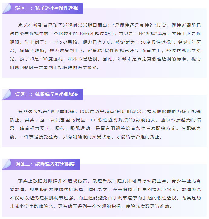 这些防治近视的误区你中招了吗？插图(1)