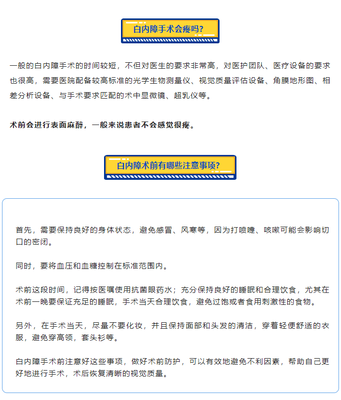 白内障手术会疼吗？来看专业解答！插图(1)