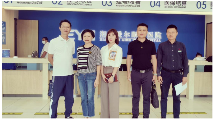 湘潭爱尔眼科迎接湘潭市残疾人联合会安全生产工作检查插图(4)