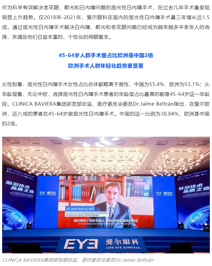 全国首份屈光性白内障手术白皮书正式发布插图(5)