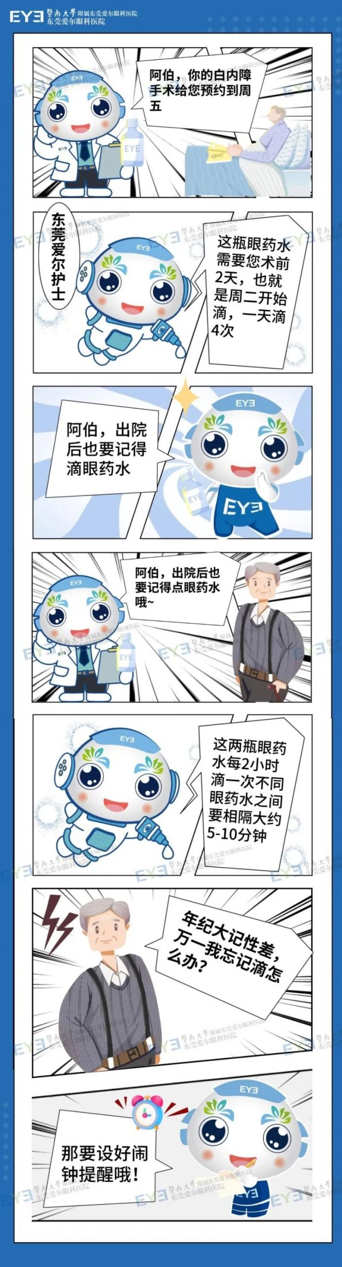 白内障术前术后为什么要滴眼药水？插图